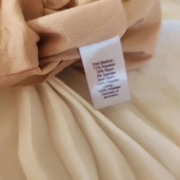 Jennifer Lopez hi low pleated open back black & white dress women's Medi… - Picture 11 of 11